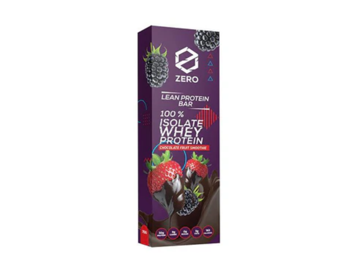 Picture of Zero protein bar with chocolate and fruit shake, 50 g