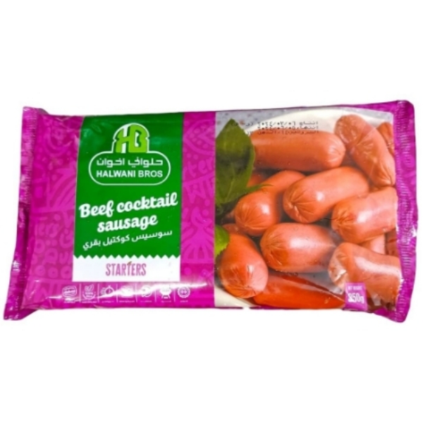 Show details for Halwani Beef Cocktail 350g Picture of Halwani Beef Cocktail 350g