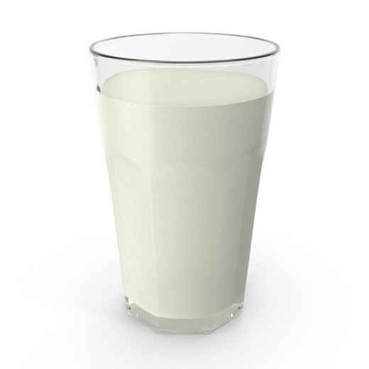 صورة لقسم الحليب