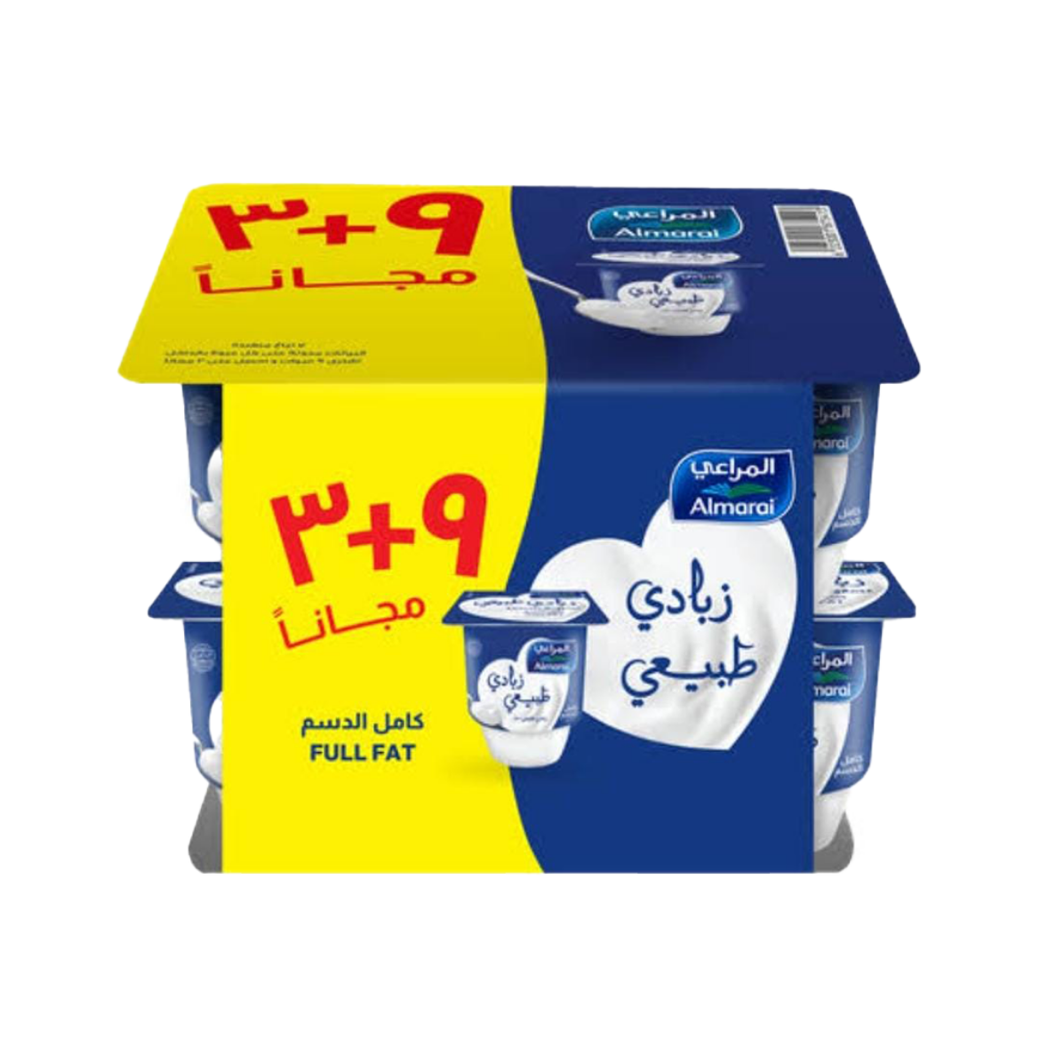 صورة المراعى زبادى طبيعى 105 جم 9+3 مجانا