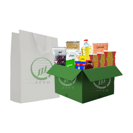 صورة لقسم كرتونة وشنطه رمضان