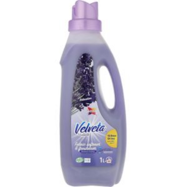 Show details for Velveeta Lounge Fabric Softener 1L Picture of Velveeta Lounge Fabric Softener 1L
