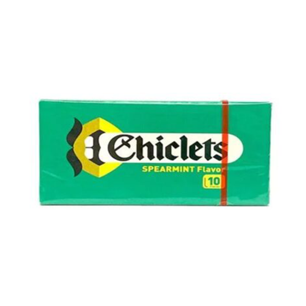 Show details for Chiclets Green Mint Chewing Gum 10pcs Picture of Chiclets Green Mint Chewing Gum 10pcs