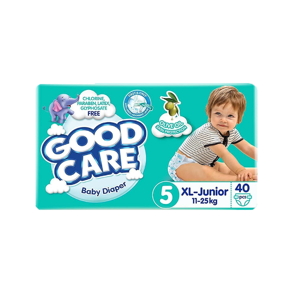 Show details for Good Care Large 40 Diapers Size 5 Picture of Good Care Large 40 Diapers Size 5