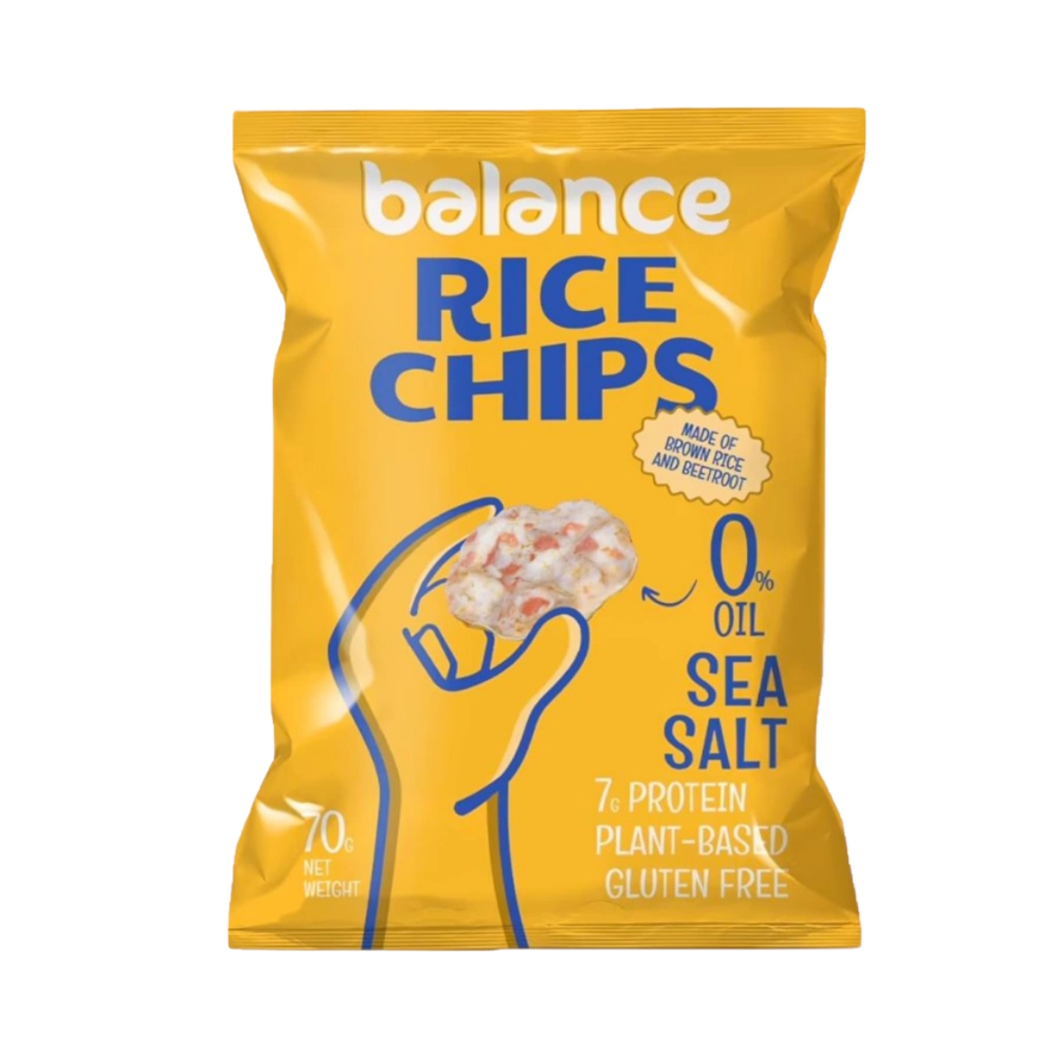 Picture of Balance Rice Chips Sea Salt Oil Free