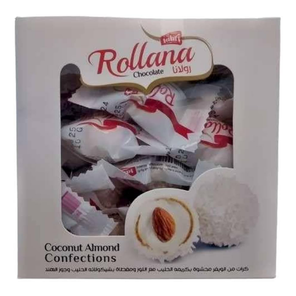 Picture of Rolana Chocolate Balls 3 Pieces Wafer Filled with Milk Cream and Coconut (Box)