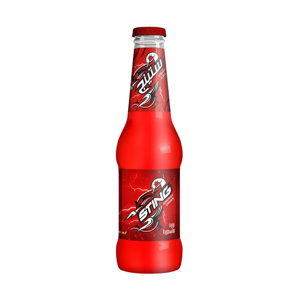 Picture of Sting Strawberry Energy Drink Glass 275