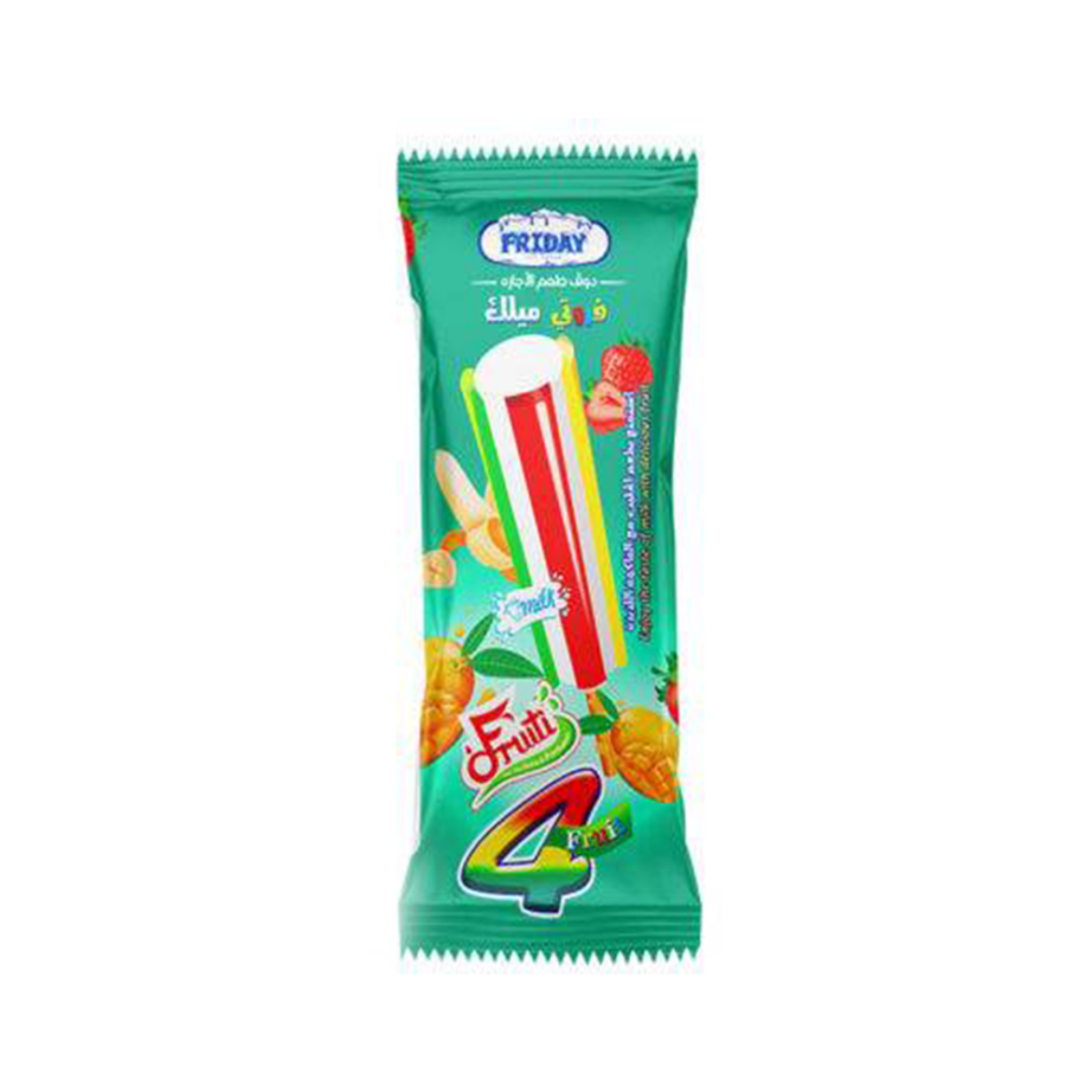 Picture of Friday Ice Cream Fruity Milk 110ml
