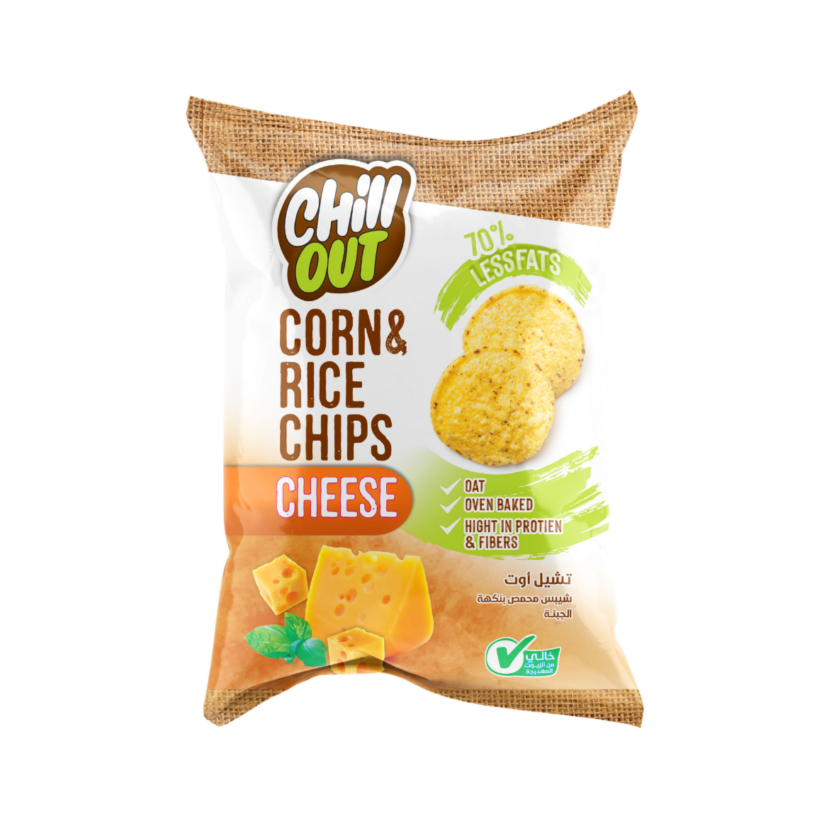 Picture of Chill Out Toasted Oat Chips Cheese Flavor