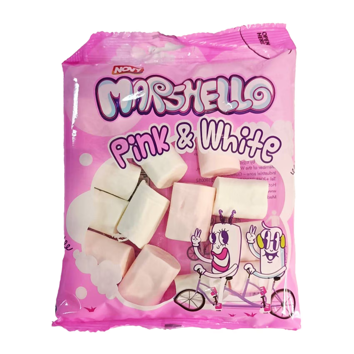 Picture of Marshmallow Strawberry Vanilla Candy 45g