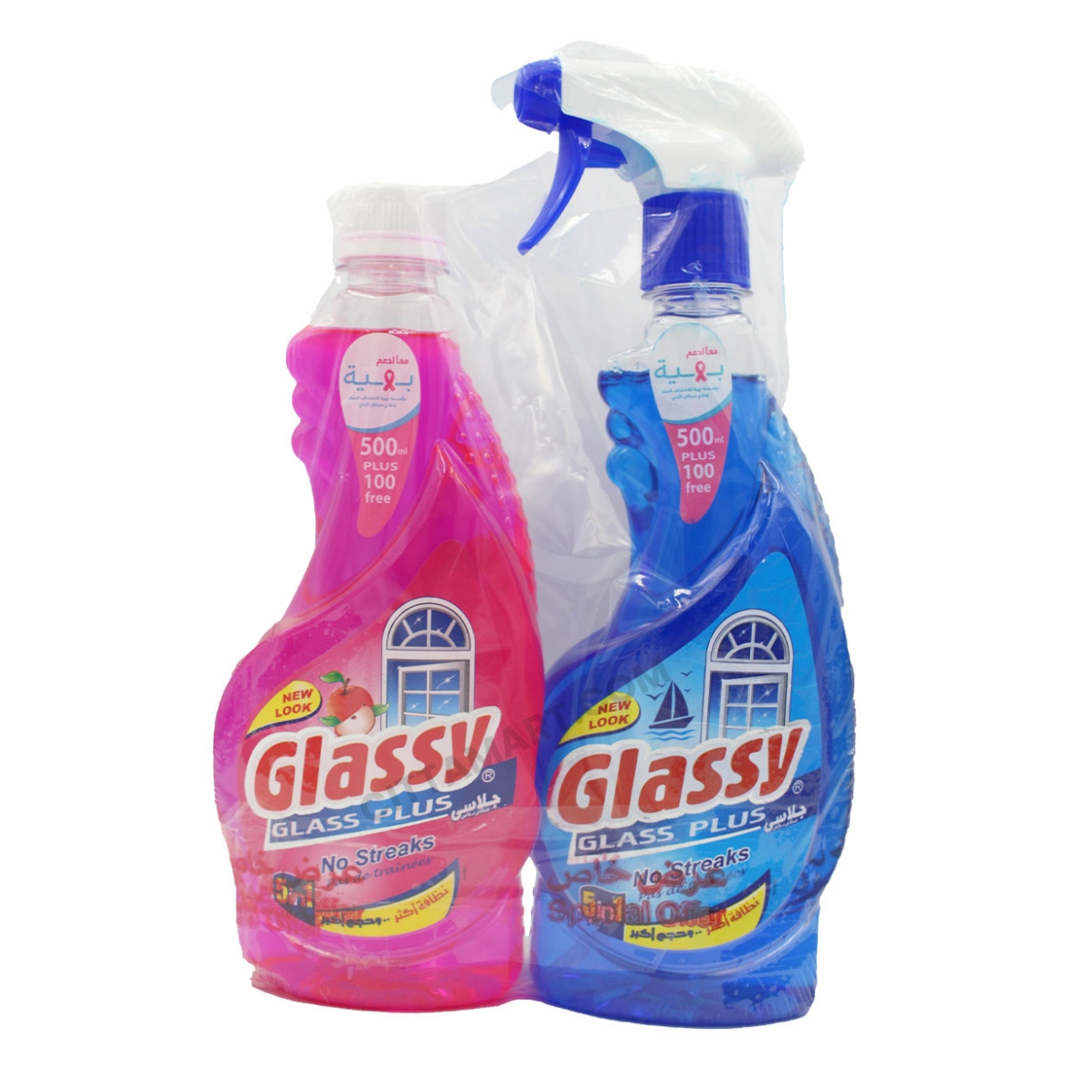 Picture of Glass Glass 600 ml + 600 ml spares