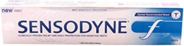 Show details for Sensodyne Fluoride Toothpaste 20ml Picture of Sensodyne Fluoride Toothpaste 20ml