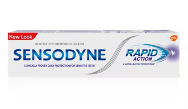 Show details for Sensodyne Rapid Action Toothpaste 75ml Picture of Sensodyne Rapid Action Toothpaste 75ml
