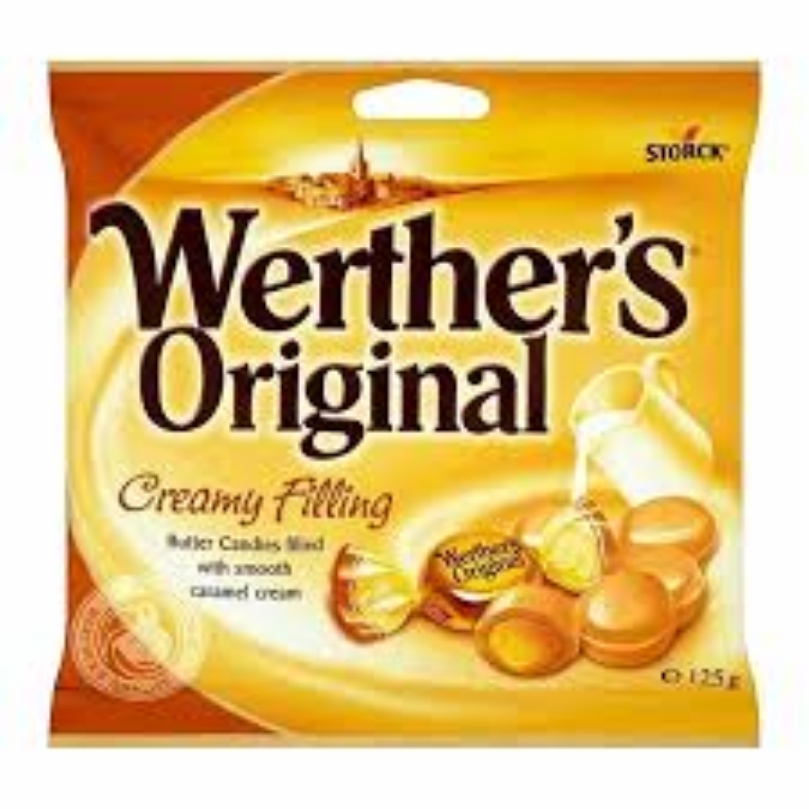 Picture of Strook and Wezars Benbon, with a gray of caramel, 125 g
