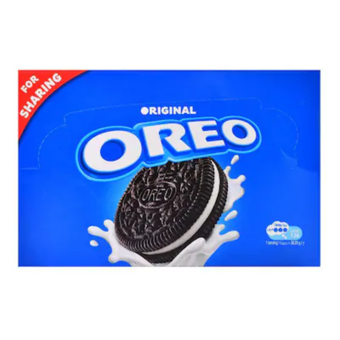 Picture of Oreo Cocoa and Vanilla Family Cookies 122.5g (6 Pack)