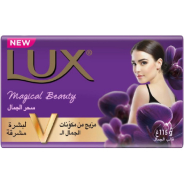 Show details for Lux Soap Magic Orchid 115g Picture of Lux Soap Magic Orchid 115g