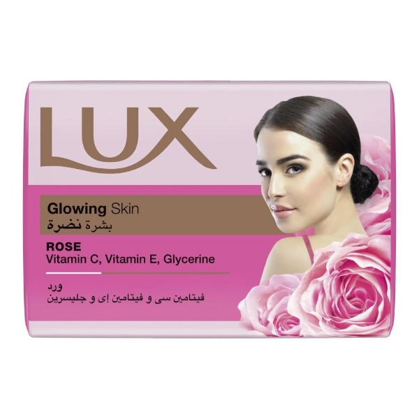 Show details for Lux Glowing Skin Soap with Rose 115g Picture of Lux Glowing Skin Soap with Rose 115g
