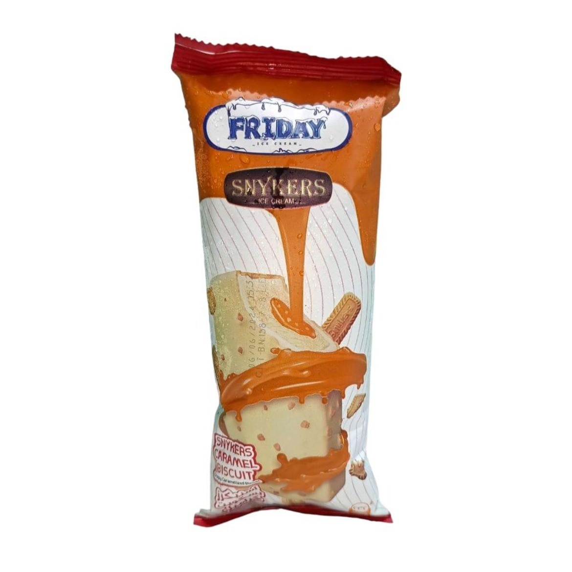 Picture of Friday Ice Cream Snickers Caramel Biscuit 100ml