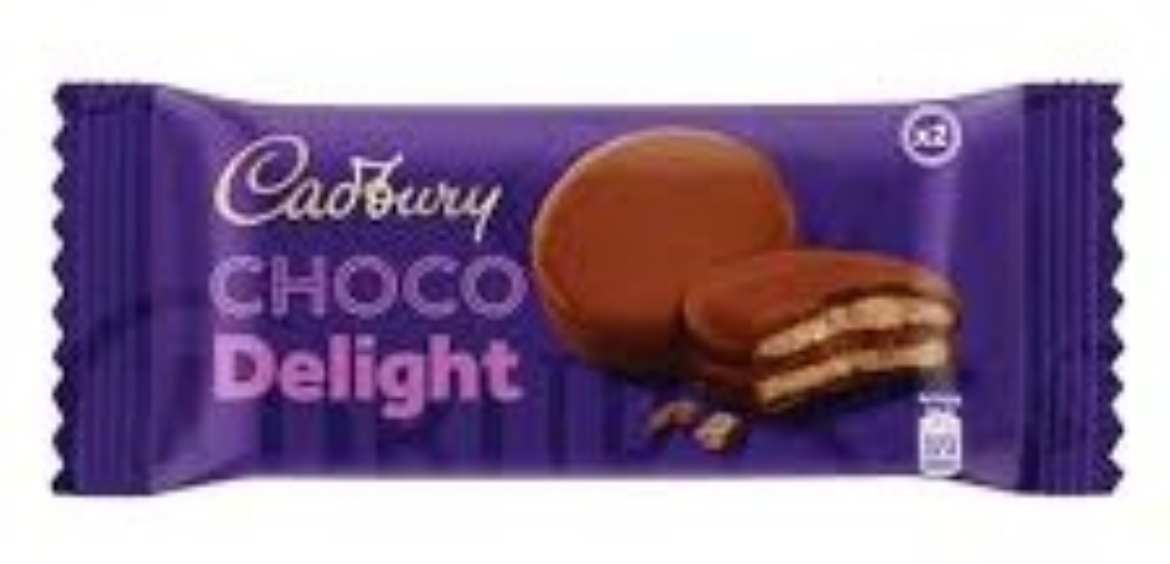 Picture of Cadbury Delight Chocolate Biscuits 34g (9 Pack)