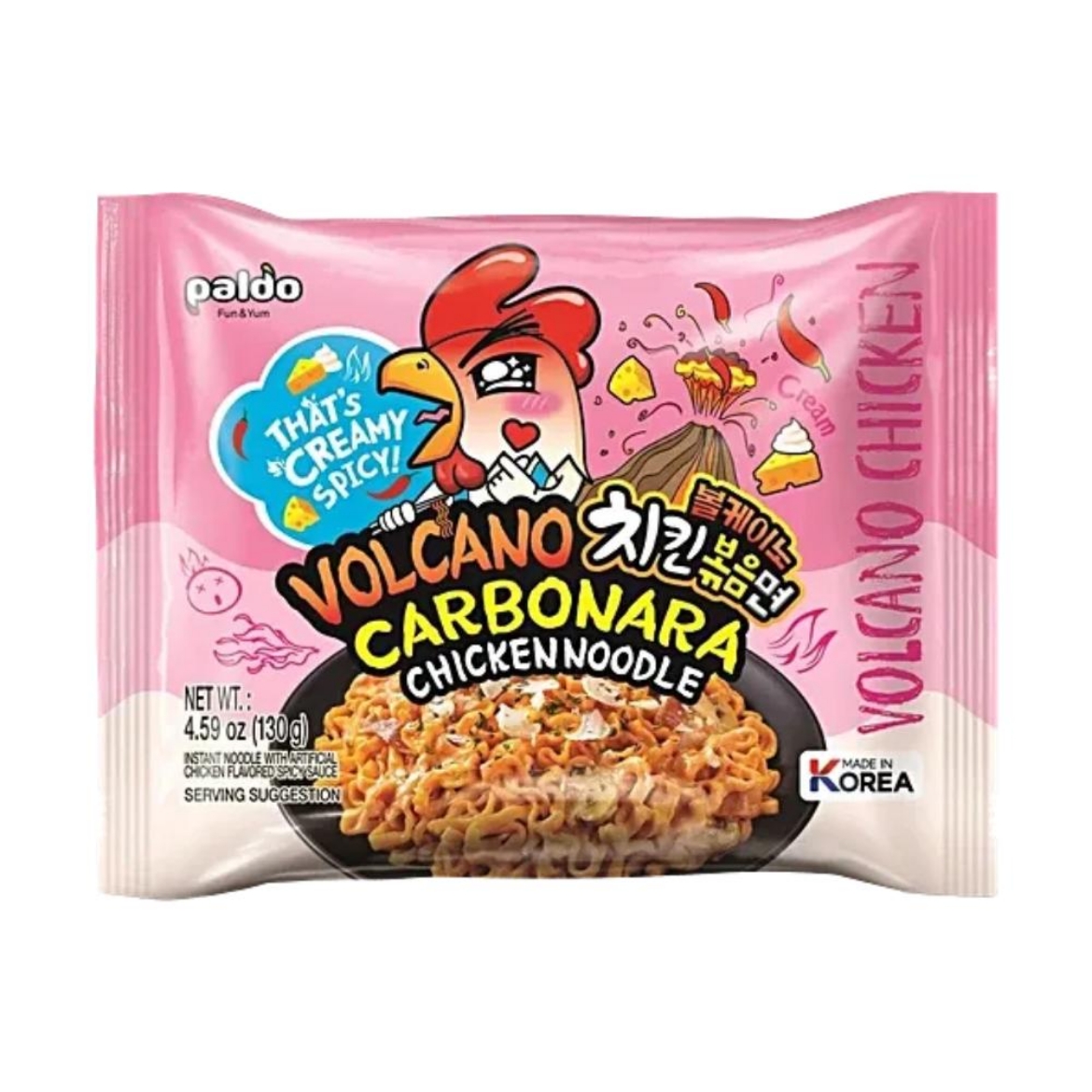 Picture of Baldo Korean Volcano Carbonara Chicken Noodles 130g