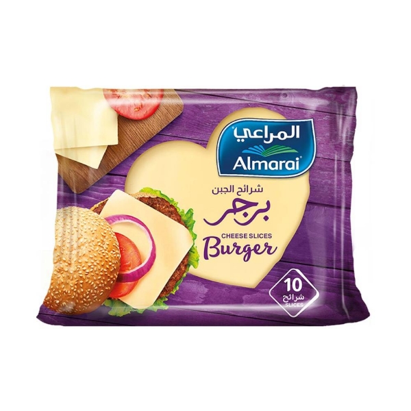 Show details for Almarai Burger Cheese Slices 200g Picture of Almarai Burger Cheese Slices 200g