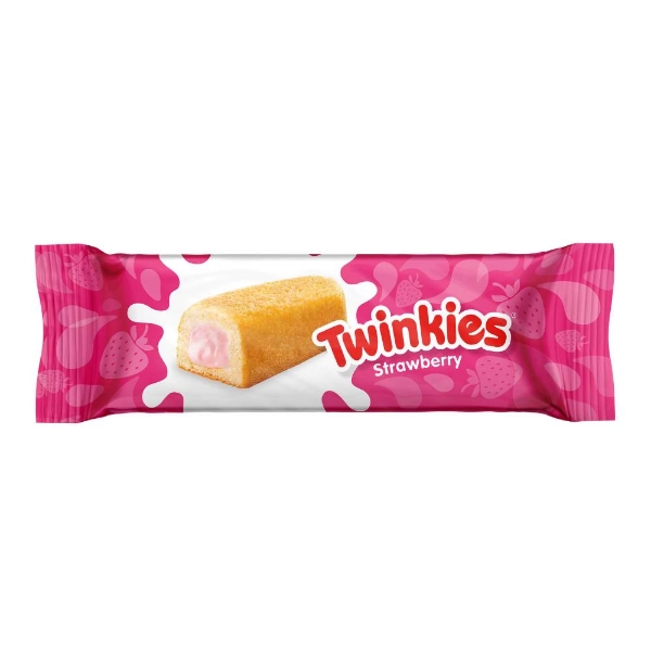 Show details for Twinkies Strawberry Cream Cake Super 1pc Picture of Twinkies Strawberry Cream Cake Super 1pc