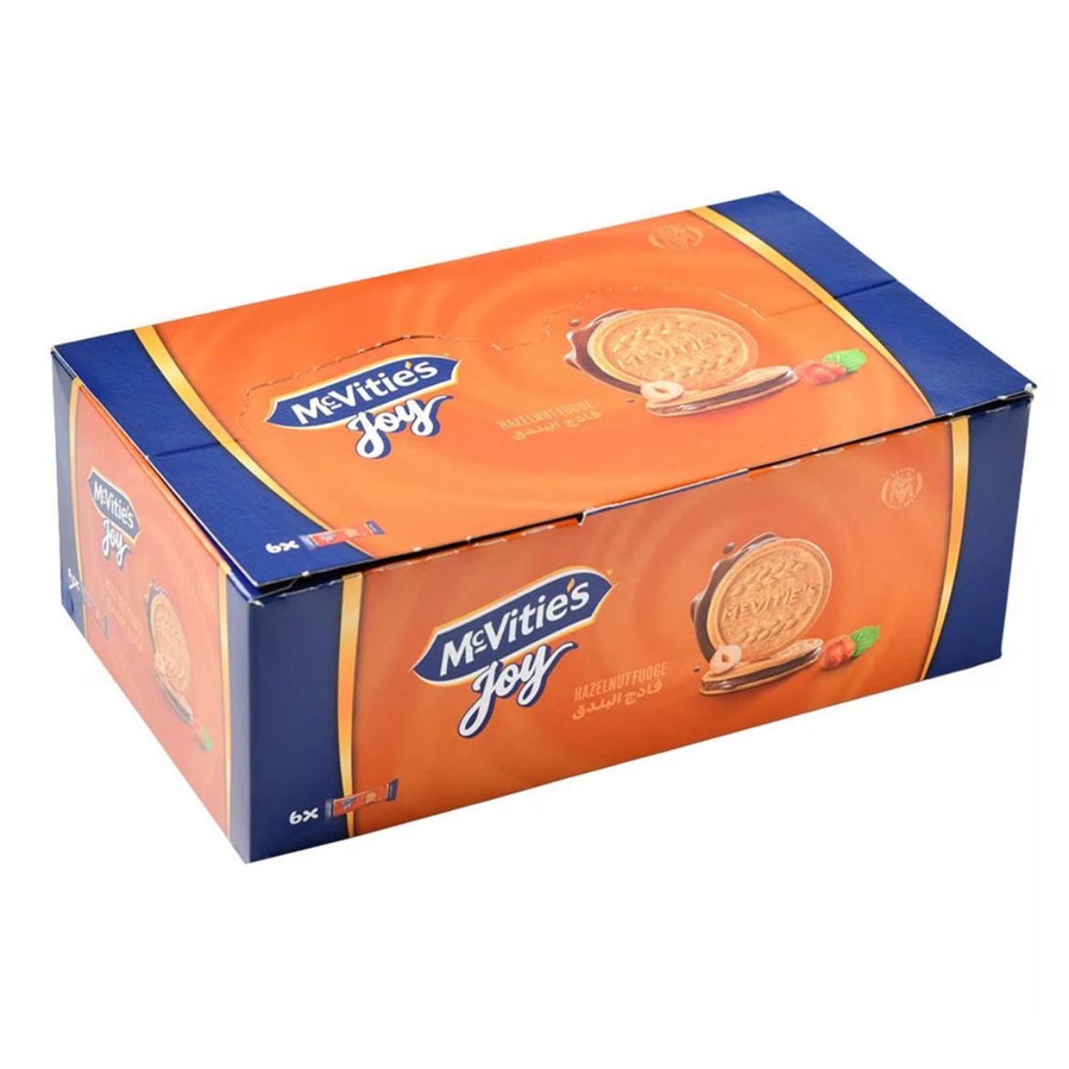 Picture of McVitie's Joy Hazelnut Fudge Biscuits (6 pieces)