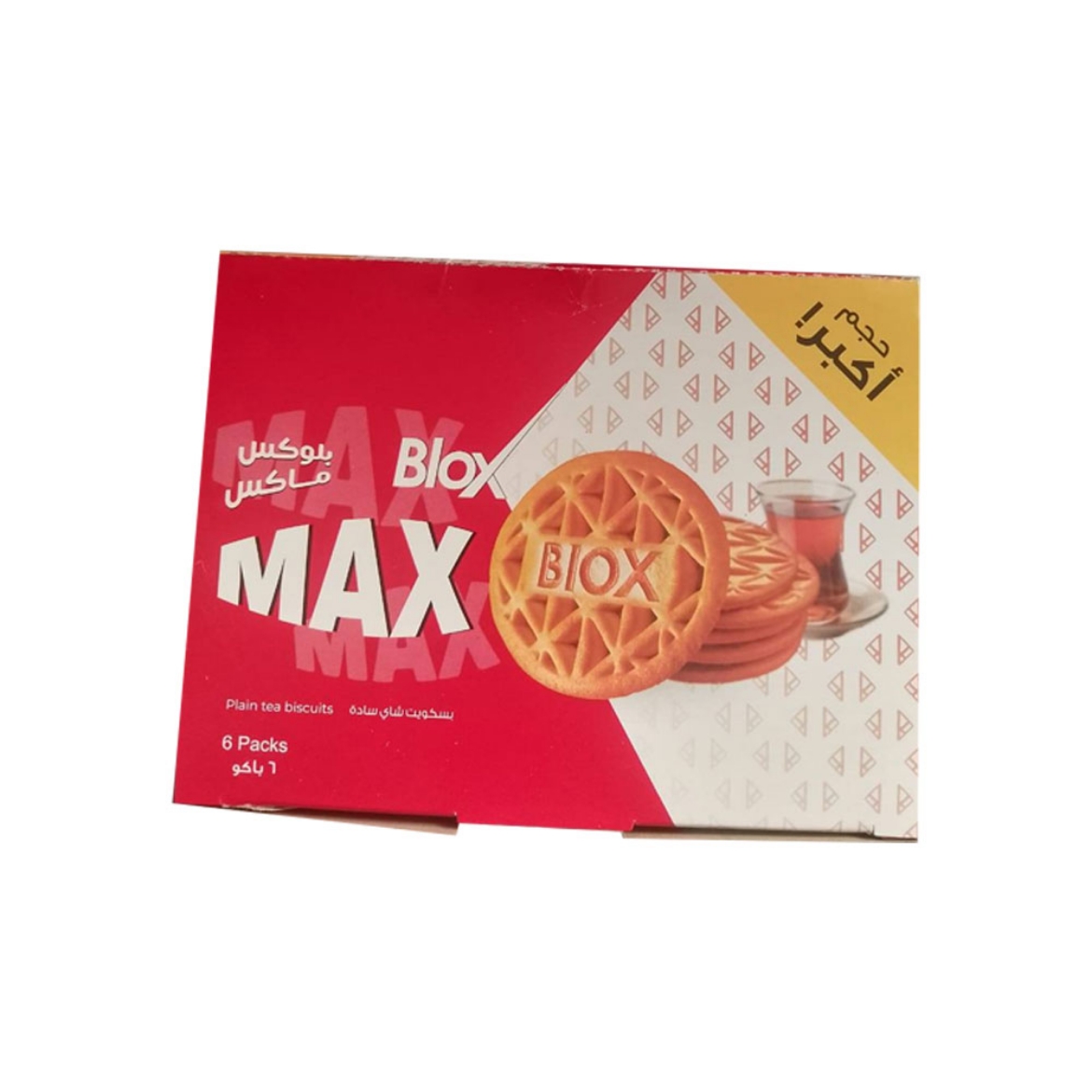 Picture of Blox Max Plain Tea Biscuits 12 pieces (12 pieces)