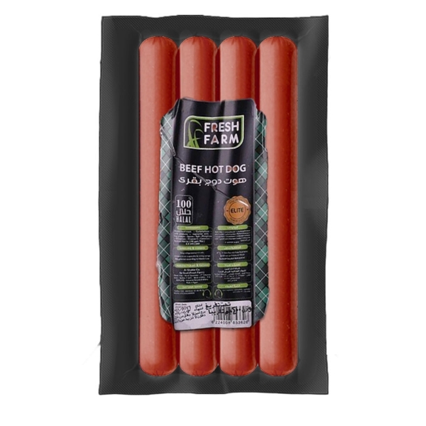 Show details for Fresh Farm Beef Hot Dog (400g) Picture of Fresh Farm Beef Hot Dog (400g)