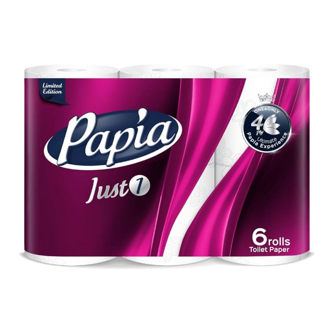 Picture of Papia Toilet Tissue 4-Ply 6 Rolls