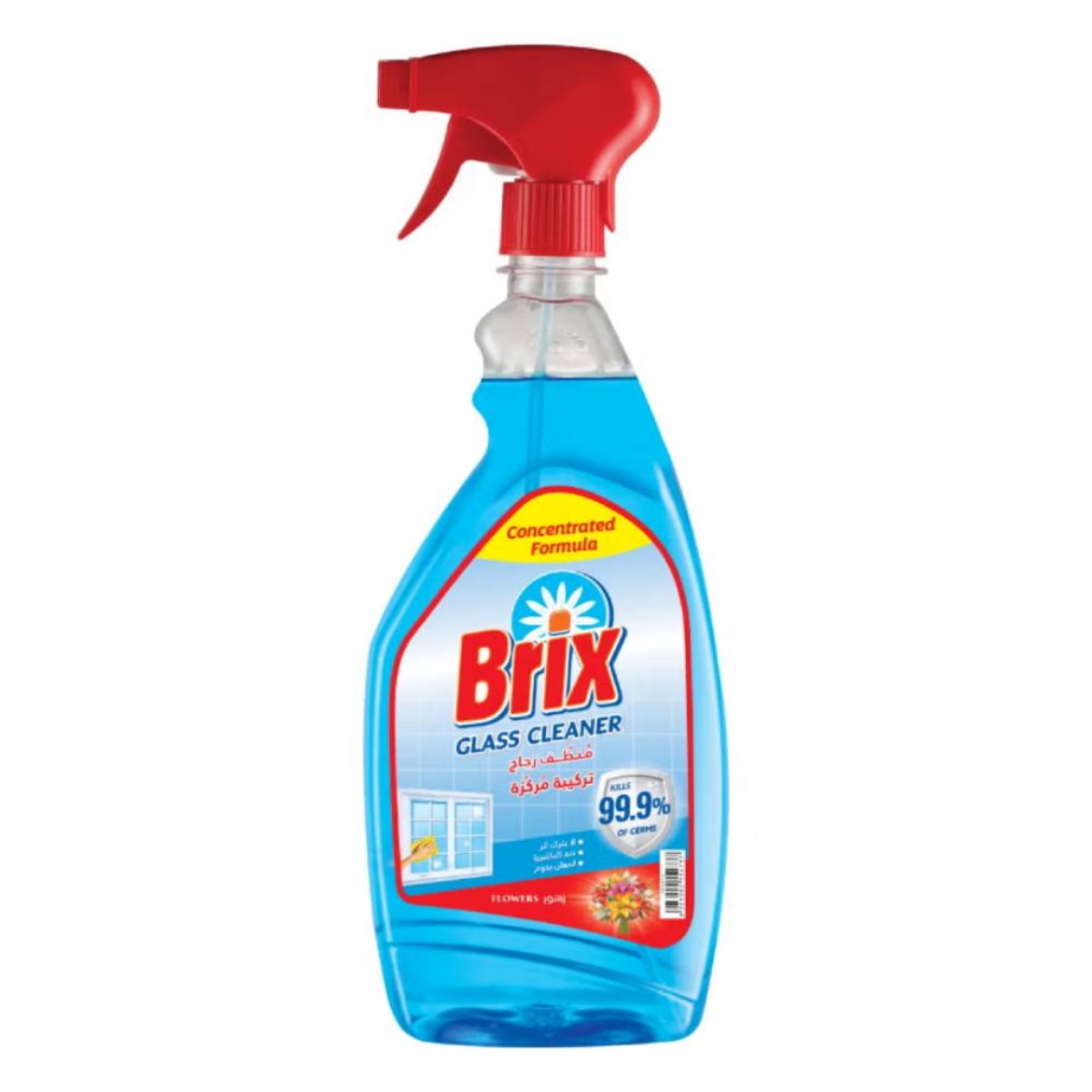 Picture of Brix Glass Cleaner with Floral Scent 500ml