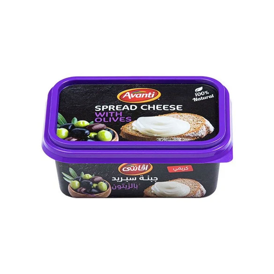 صورة افانتى جبن كريمى سبريد بالزيتون 240جم