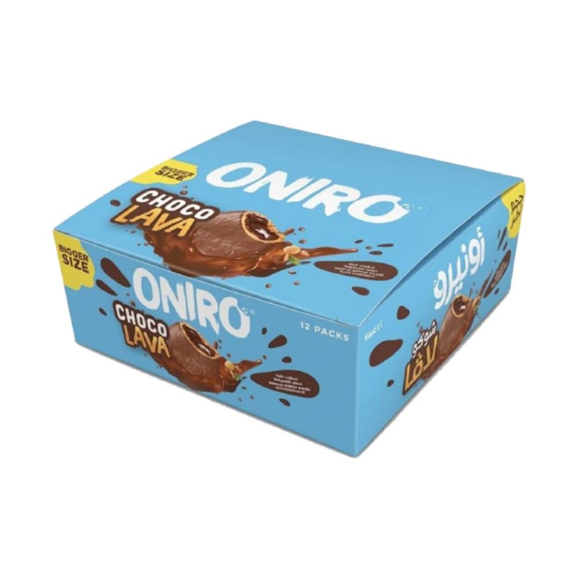 صورة اونيرو شوكو لافا بسكويت فانيليا محشو بالشوكولاتة 3ق ( ع12x)