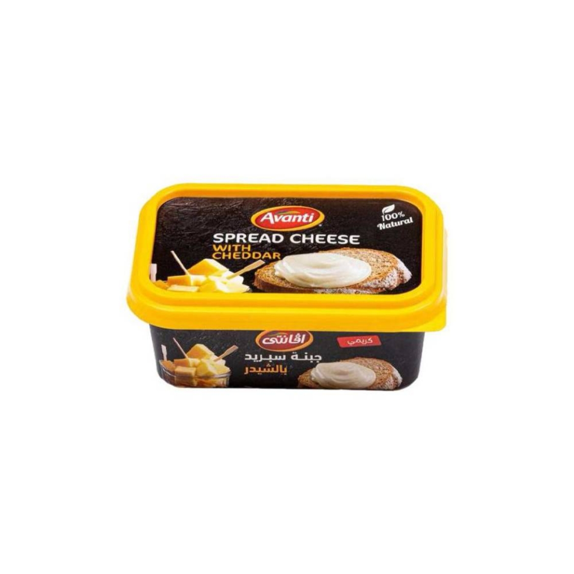 صورة افانتى جبن كريمى سبريد بالشيدر 250 جم