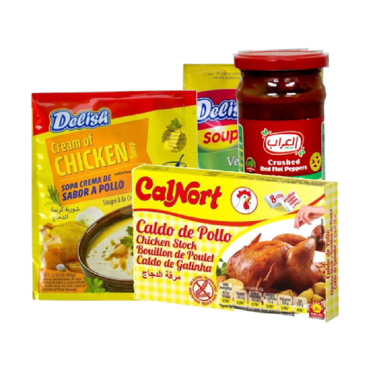صورة لقسم خلطات ومرقات وشوربات