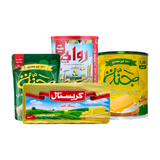 صورة لقسم سمن وزبدة