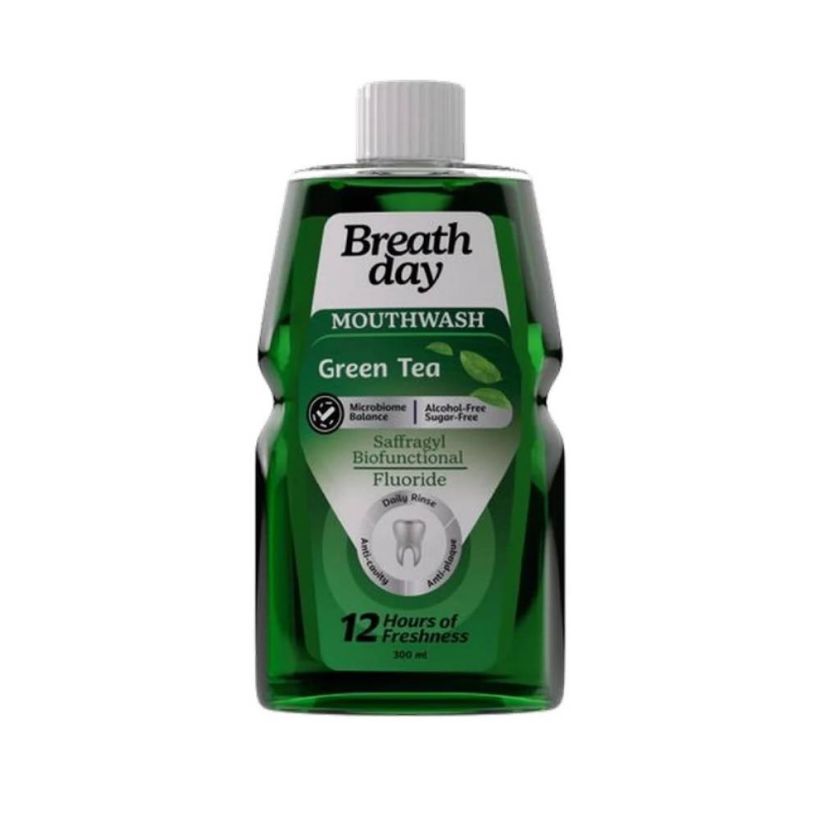 صورة برث داى breath day مضمضة للفم جرين تى 300 مل