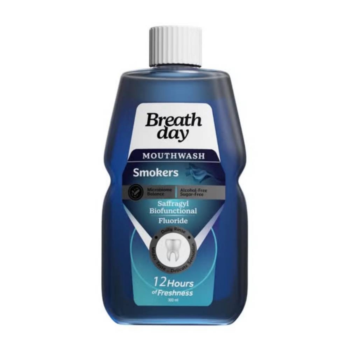 صورة برث داى breath day مضمضة للفم سموكرز 300 مل
