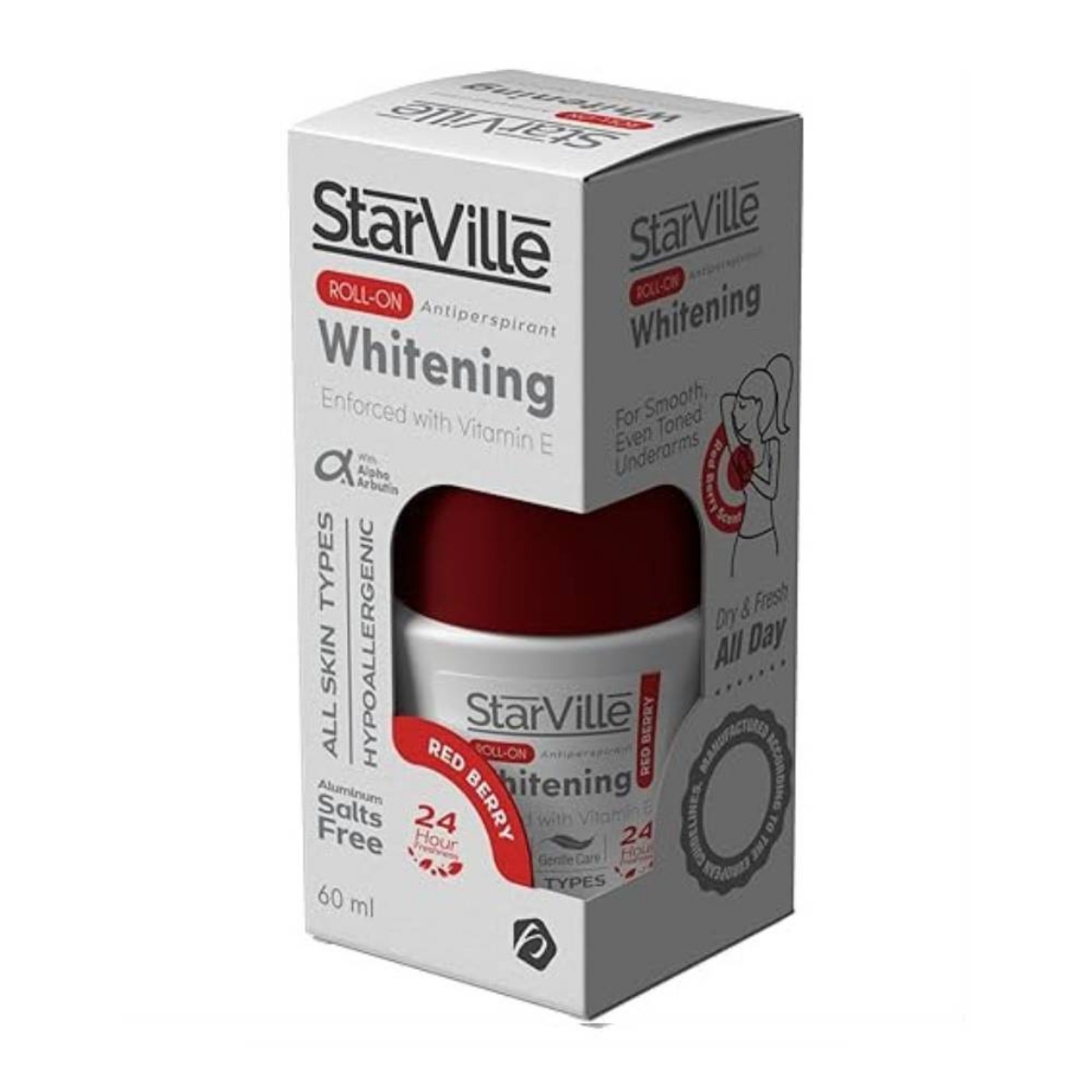 صورة ستارفيل starville مزيل عرق بالتوت رول اون 60 مل