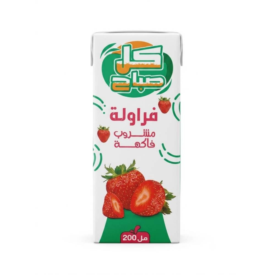 صورة كل صباح عصير فراولة 200 مل